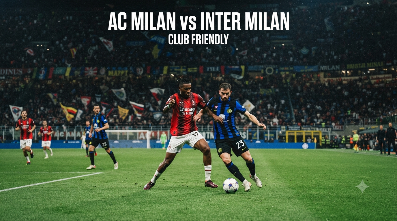 Streaming AC Milan vs Inter Milan Club Friendly Sore Ini Pukul 18.00 WIB Lewat Jalalive – Momen Pramusim yang Tidak Boleh Terlewat